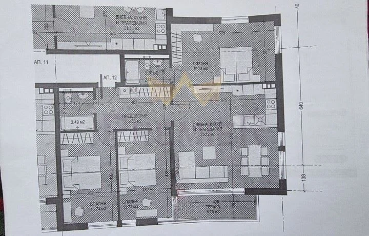 Четиристаен апартамент в кв.Манастирски ливади - - снимка 14 - Имоти Премиер