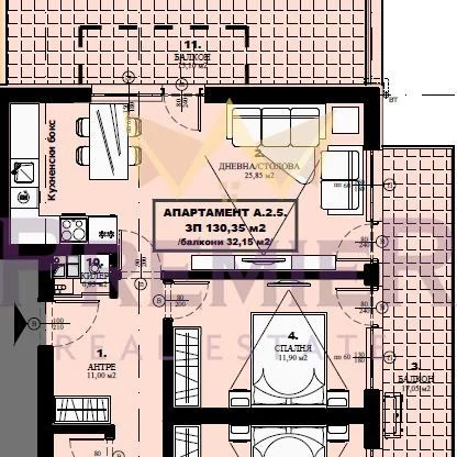 Агенция за недвижими имоти - Имоти Премиер - имот - 1042655, Цена: 273600 EUR