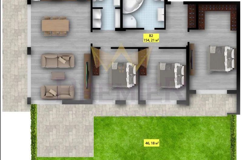 Агенция за недвижими имоти - Имоти Премиер - имот - 641017, Цена: 328309 EUR