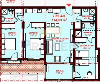 Агенция за недвижими имоти - Имоти Премиер - имот - 1057496, Цена: 252840 EUR