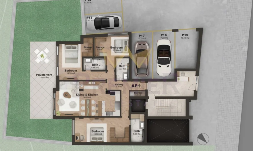 Четиристаен апартамент в ж.к. Лозенец - - снимка 1 - Имоти Премиер