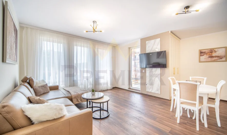 Чистно нов напълно обзаведен двустаен апартамент с паркомясто к.к Константин и Елена - - снимка 2 - Имоти Премиер