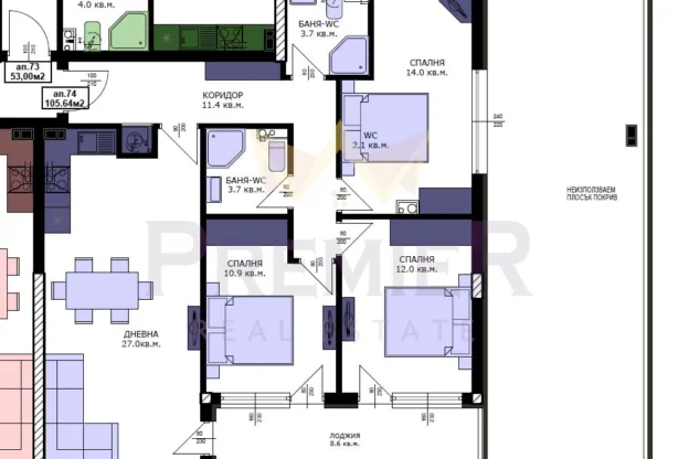 Агенция за недвижими имоти - Имоти Премиер - имот - 1183424, Цена: 183000 EUR