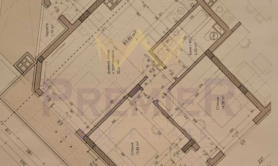 Dreizimmerwohnung im Stadtteil Obelja -  - snimka 11 - Imoti Premier