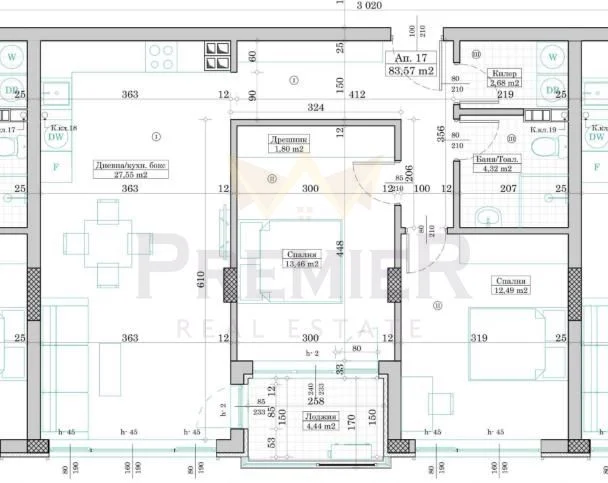 Dreizimmerwohnung mit Südausrichtung - - snimka 3 - Imoti Premier