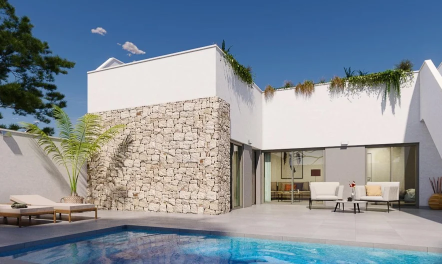 Дуплекс в Pilar de la Horadada, Alicante (2 спални, 2 бани) -  - снимка 1 - Имоти Премиер