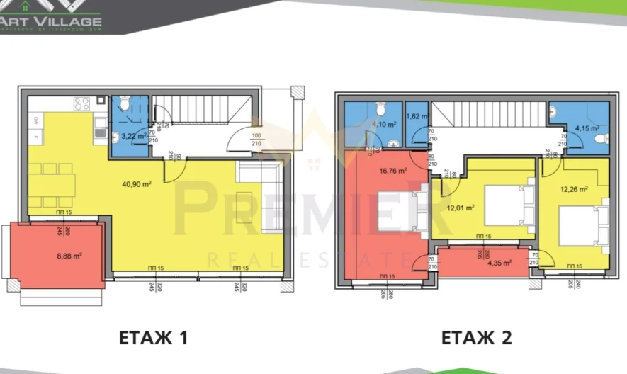 двуетажна къща гр.Варна – „Акчелар“ -  - снимка 8 - Имоти Премиер