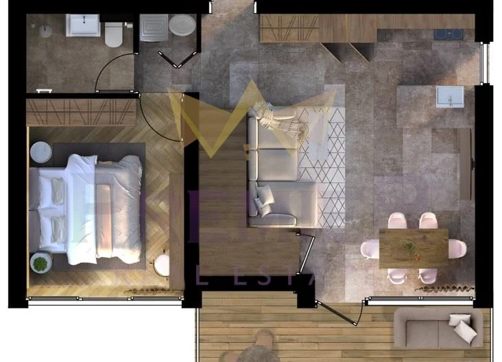 Двуетажна къща с двор в луксозен затворен комплекс – Ален мак, Варна -  - снимка 4 - Имоти Премиер