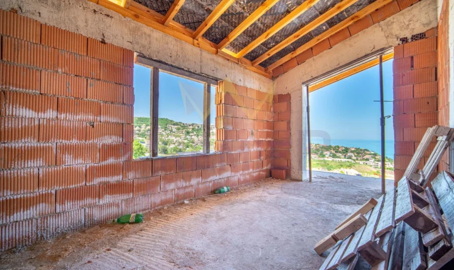 Двуетажна къща с морска панорама - - снимка 15 - Имоти Премиер