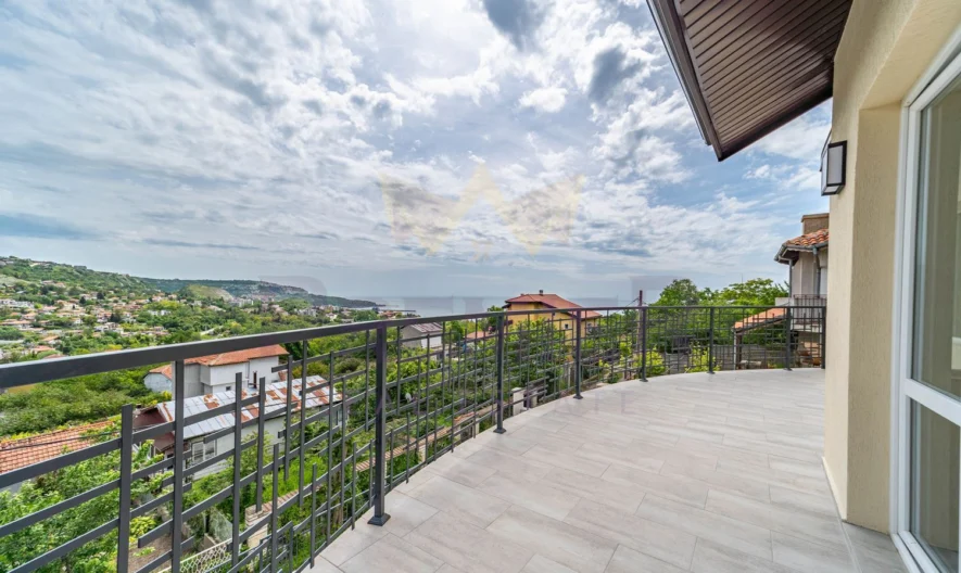 Двуетажна къща с морска панорама - - снимка 17 - Имоти Премиер