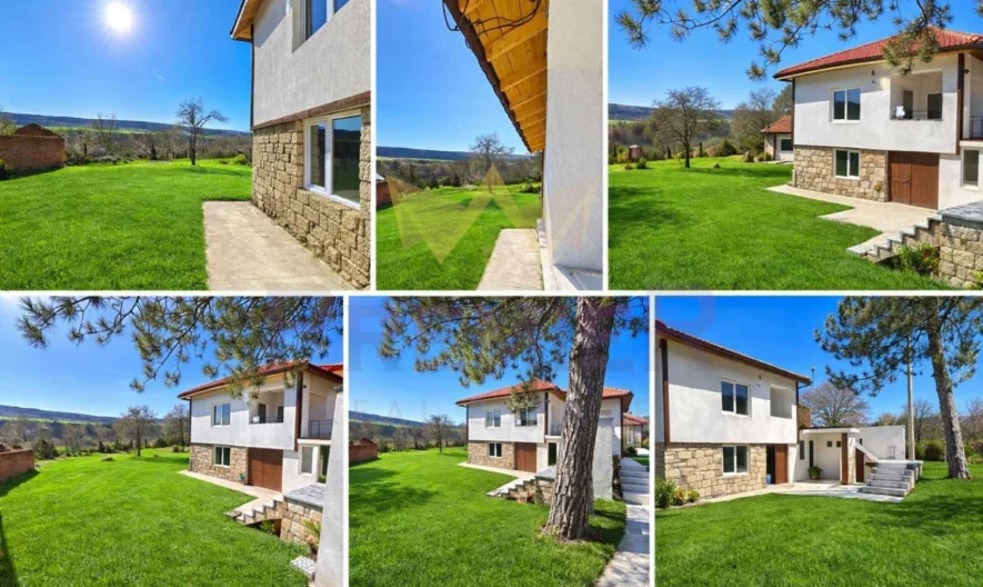 Двуетажна къща в с. Боряна -  - снимка 1 - Имоти Премиер