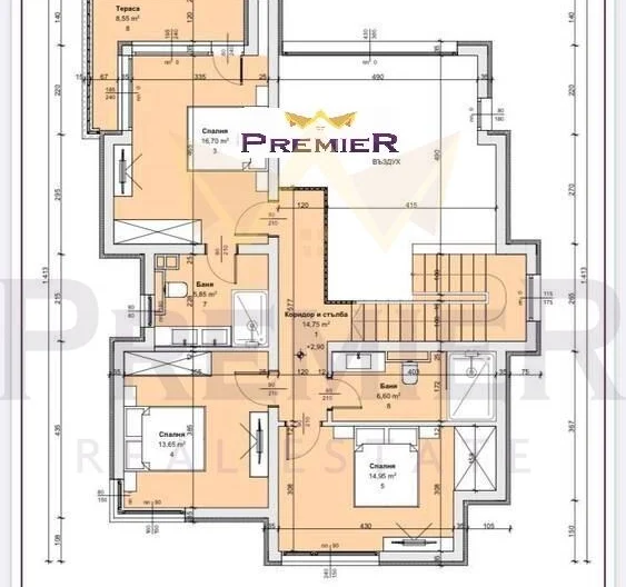 Двуетажна къща в с. Кранево с морска панорама -  - снимка 7 - Имоти Премиер