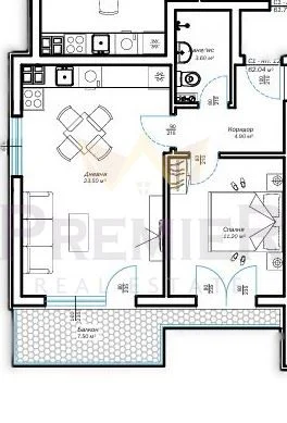 Агентство недвижимости - Имоти Премиер - имот - 1013185, Цена: 119500 EUR