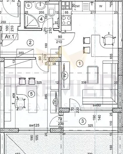 Двустаен апартамент -  - снимка 1 - Имоти Премиер