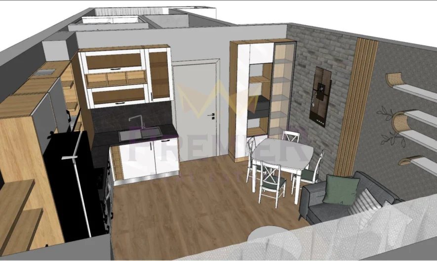 Двустаен апартамент - - снимка 12 - Имоти Премиер