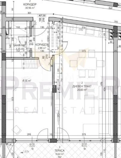 Двустаен апартамент 75кв.м с морска панорама -  - снимка 10 - Имоти Премиер
