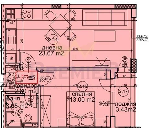 Двустаен апартамент – кв. Бриз -  - снимка 8 - Имоти Премиер