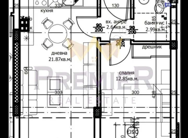 Агенция за недвижими имоти - Имоти Премиер - имот - 1175072, Цена: 105000 EUR