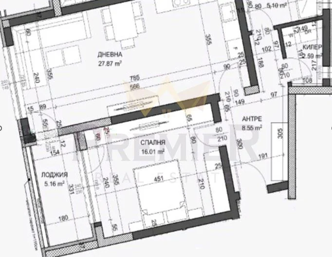 Код на имот: 1087445, Площ: 90 м<sup>2</sup> кв.м, Апартаменти Варна Възраждане 4 - Цена: 153000 EUR