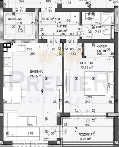 Двустаен апартамент – Възраждане 4, Варна - - снимка 2 - Имоти Премиер