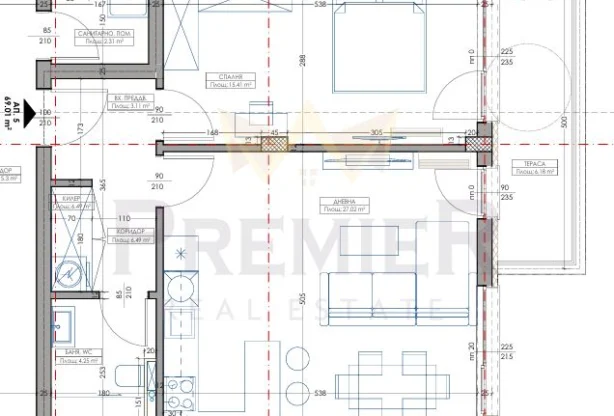 Агенция за недвижими имоти - Имоти Премиер - имот - 1062317, Цена: 107428 EUR