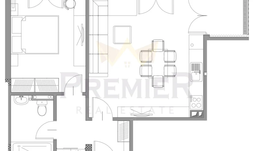 🏡 ДВУСТАЕН АПАРТАМЕНТ Б-14 | НОВО СТРОИТЕЛСТВО | БУТИКОВ КОМПЛЕКС ВИНИЦА ФОРЕСТ | кв. Виница, Варна -  - снимка 2 - Имоти Премиер