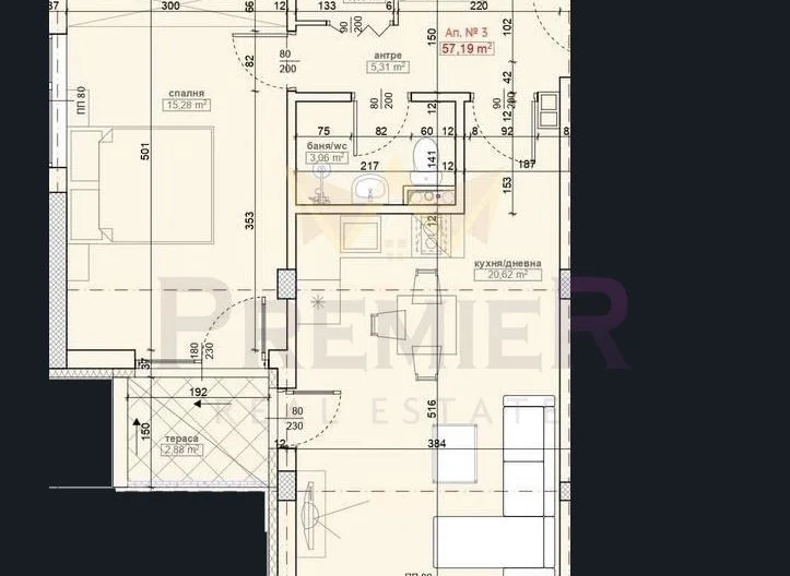Двустаен апартамент без такса поддръжка в град Приморско -  - снимка 2 - Имоти Премиер