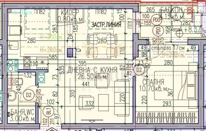 Двустаен апартамент до Събота пазара -  - снимка 2 - Имоти Премиер