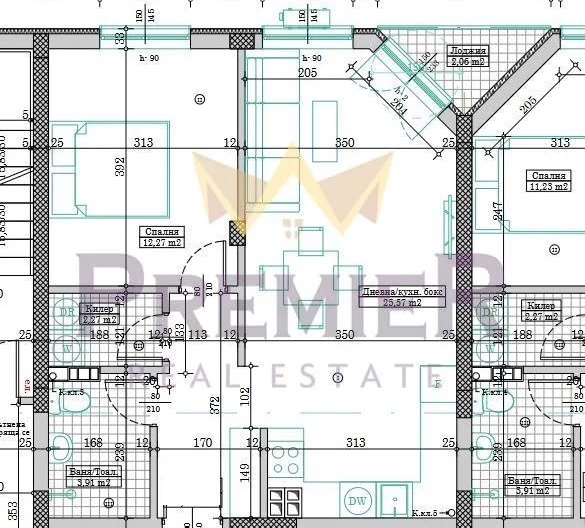 Двустаен апартамент Гранд Мол - - снимка 10 - Имоти Премиер