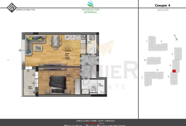 Агенция за недвижими имоти - Имоти Премиер - имот - 1194853, Цена: 91000 EUR