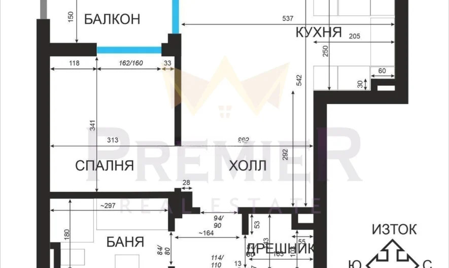 Двустаен апартамент Меден Рудник – Зона Б - - снимка 12 - Имоти Премиер