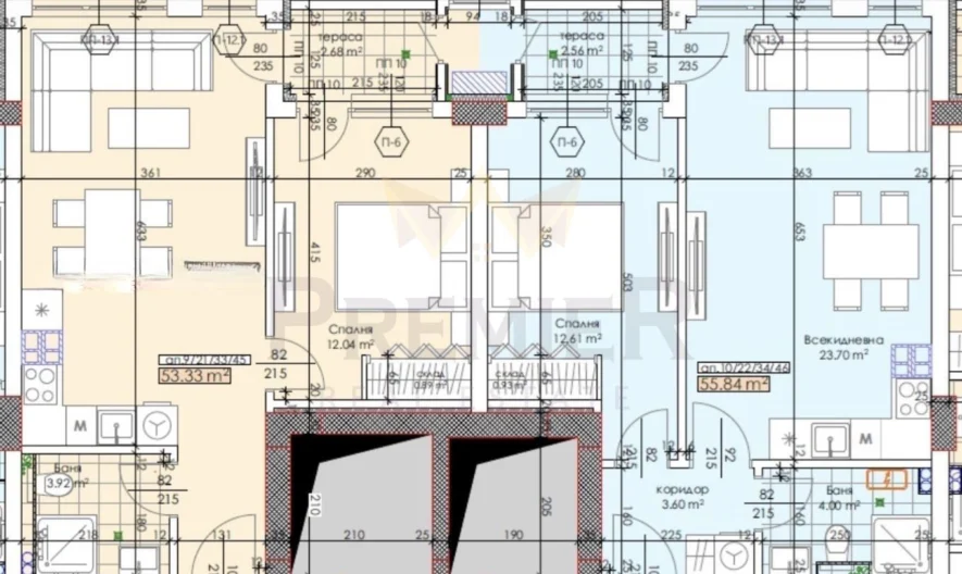 Двустаен апартамент пред АКТ16 в кв.Тракия, Пловдив - - снимка 3 - Имоти Премиер
