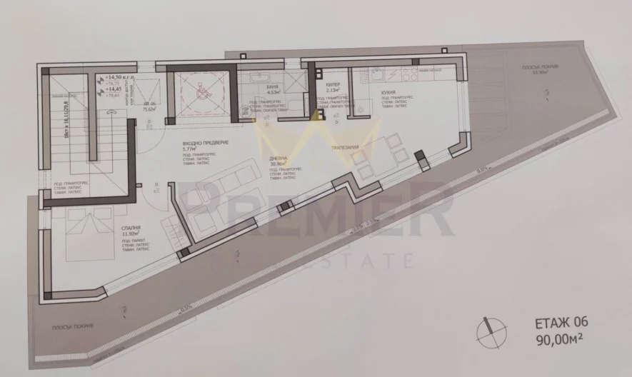 Двустаен апартамент с морска гледка - - снимка 3 - Имоти Премиер