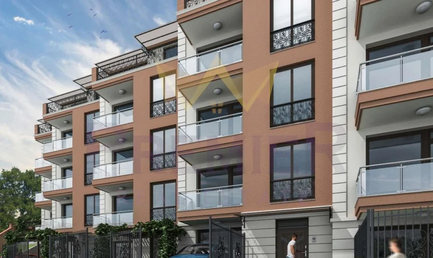 Двустаен апартамент с морска панорама и паркомясто в цената -  - снимка 1 - Имоти Премиер