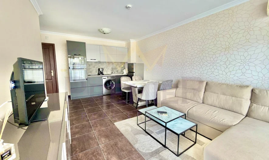 Двустаен апартамент с включено паркомясто в цената, морска гледка в комплекс „Долче Вита 2“, Свети Влас -  - снимка 3 - Имоти Премиер