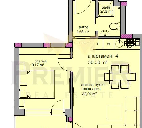 Агенция за недвижими имоти - Имоти Премиер - имот - 871186, Цена: 95000 EUR