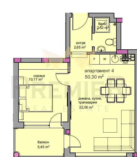 Двустаен Апартамент в Балчик - - снимка 2 - Имоти Премиер