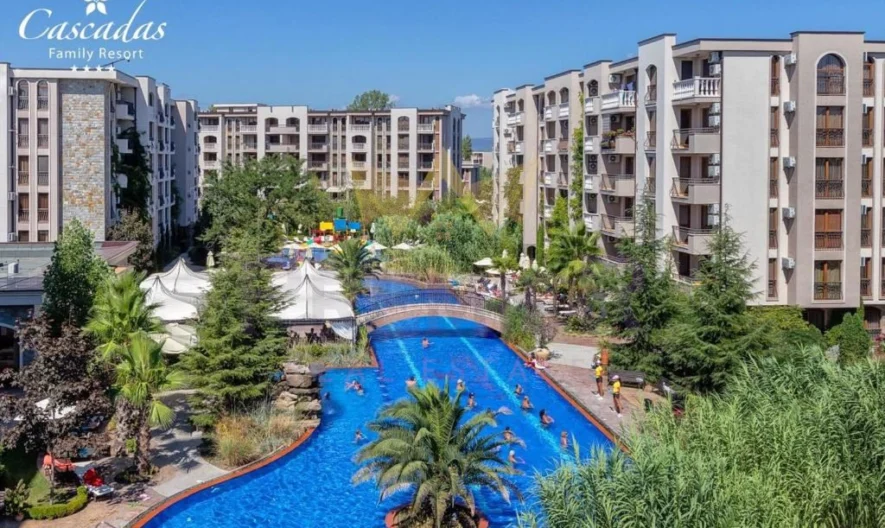 Двустаен апартамент в к-с „Каскадас Фемили Ризорт“, Слънчев бряг - - снимка 12 - Имоти Премиер