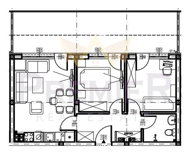 Двустаен апартамент в комплекс Южен 33 -  - снимка 5 - Имоти Премиер
