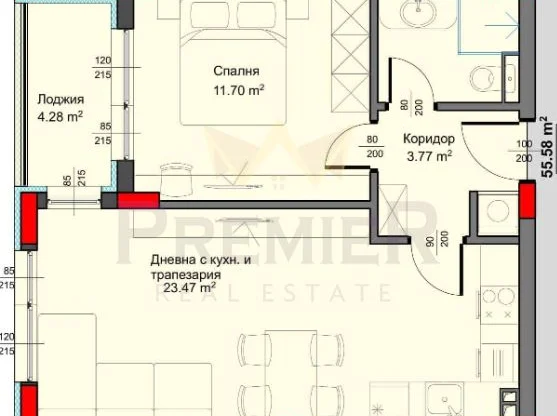 Агенция за недвижими имоти - Имоти Премиер - имот - 1186269, Цена: 114000 EUR