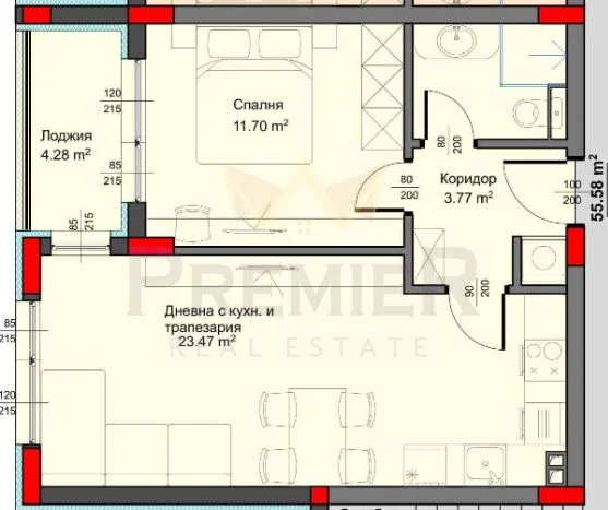 Двустаен апартамент в кв. Аспарухово -  - снимка 3 - Имоти Премиер