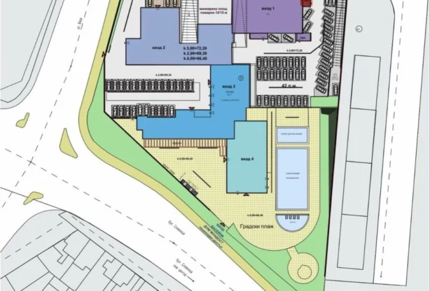 Код на имот: 1180845, Площ: 75 м<sup>2</sup> кв.м, Апартаменти Варна Младост 1 - Цена: 135000 EUR