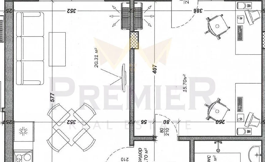 Двустаен апартамент, в кв. Младост, гр. Варна -  - снимка 6 - Имоти Премиер