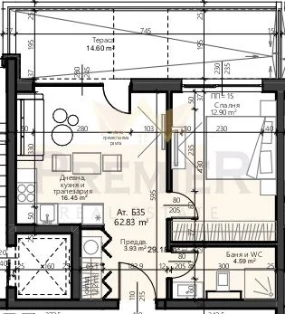 Агенция за недвижими имоти - Имоти Премиер - имот - 1237676, Цена: 92032 EUR