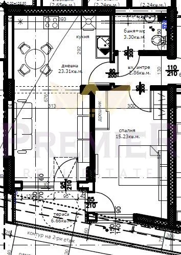 ДВУСТАЕН АПАРТАМЕНТ В КВ.ЛЕВСКИ гр.ВАРНА -  - снимка 3 - Имоти Премиер