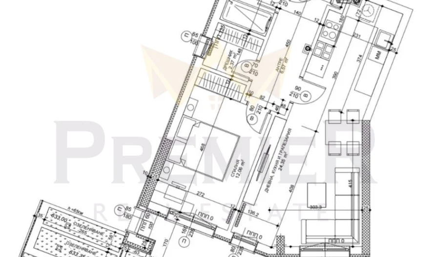 Двустаен апартамент в м-т Гърдова глава - - снимка 2 - Имоти Премиер