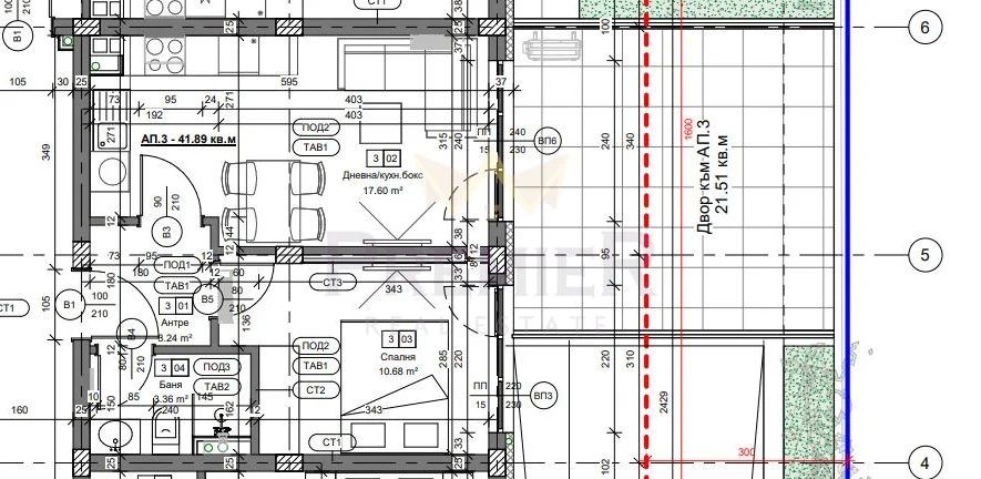 Двустаен апартамент в Малинова долина - - снимка 3 - Имоти Премиер