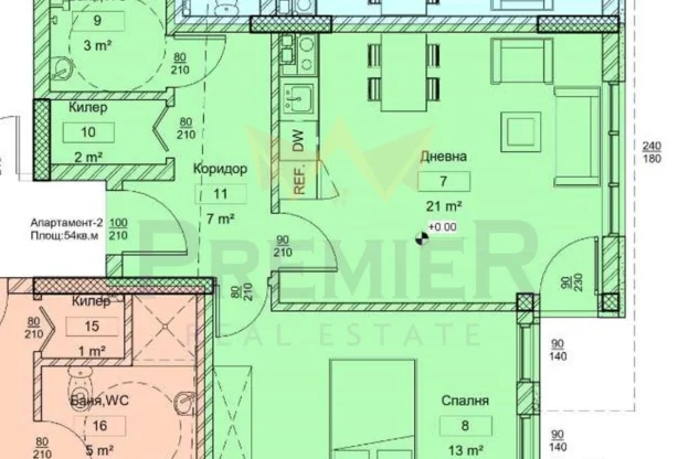 Агенция за недвижими имоти - Имоти Премиер - имот - 1177992, Цена: 96000 EUR