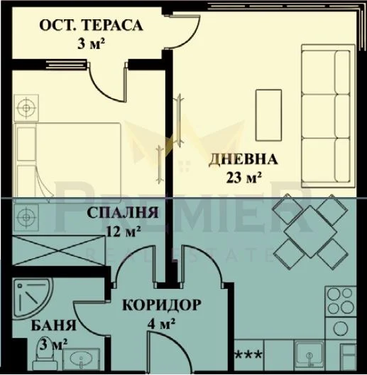 Двустаен апартамент в новострояща се сграда в Люлин -  - снимка 7 - Имоти Премиер