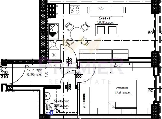 Агенция за недвижими имоти - Имоти Премиер - имот - 1007543, Цена: 119686 EUR